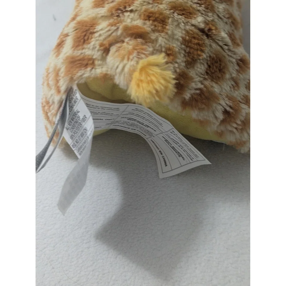 Pillow Pets Small Brown‎ Yellow Giraffe Stuffed Animal Plush Pillow 12